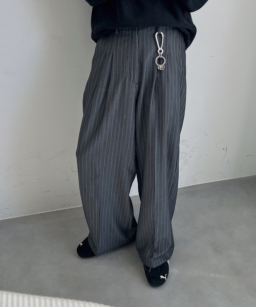 UNDERSTATEMENTs（アンダーステイトメント）の「【ユニセックス】ベーシックカラビナキーホルダー/シルバー（キーホルダー・メンズ・シルバー/ブラック・FREE）」の10枚目の写真
