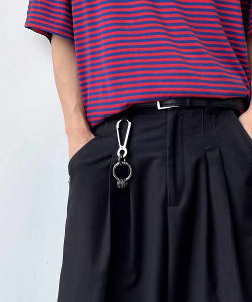 UNDERSTATEMENTs（アンダーステイトメント）の「【ユニセックス】ベーシックカラビナキーホルダー/シルバー（キーホルダー・メンズ・シルバー/ブラック・FREE）」の15枚目の写真