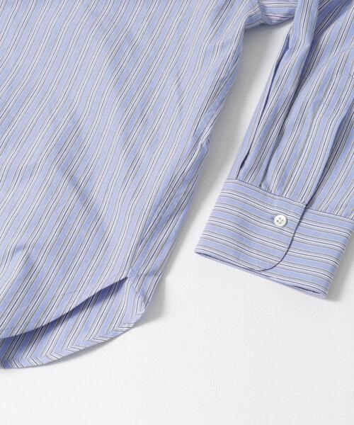URBAN RESEARCH(アーバンリサーチ)の「new basic インドスビンコットンストライプシャツ(シャツ/ブラウス・レディース・ブルー・FREE)」の16枚目の写真