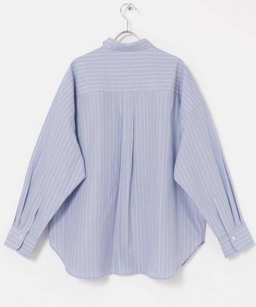 URBAN RESEARCH(アーバンリサーチ)の「new basic インドスビンコットンストライプシャツ(シャツ/ブラウス・レディース・ブルー・FREE)」の17枚目の写真