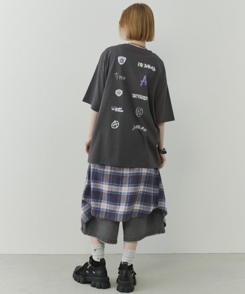 AIVER（アイバー）の「AIVER　スポンサーS/S TEE（Tシャツ/カットソー・メンズ・ホワイト/ブラック/チャコールグレー・SMALL/MEDIUM/LARGE）」の20枚目の写真