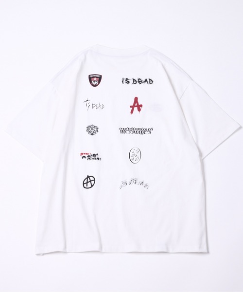 AIVER（アイバー）の「AIVER　スポンサーS/S TEE（Tシャツ/カットソー・メンズ・ホワイト/ブラック/チャコールグレー・SMALL/MEDIUM/LARGE）」の17枚目の写真