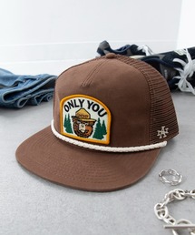 AMERICAN NEEDLE | 【AMERICAN NEEDLE】ワッペン付きクラシックデザインメッシュキャップ マークトラック/スモーキーベア SMU7(キャップ)