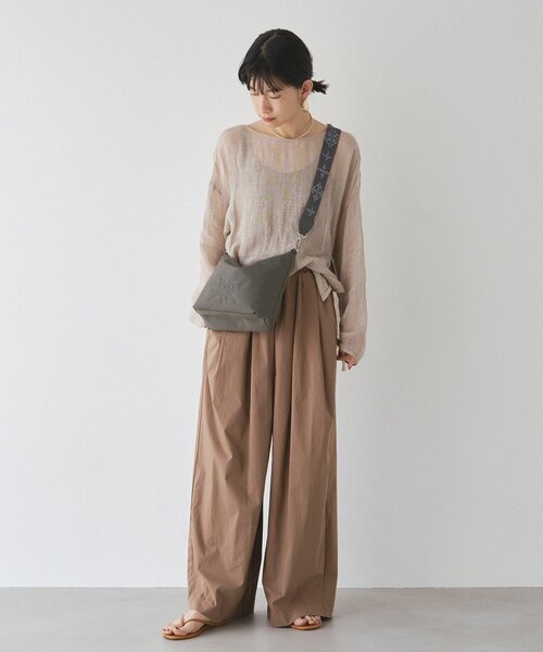 【美品】russet コーデュラナイロン2wayシンプルショルダーバッグラシット 320g/撥水性あり] コーデュラナイロン2wayシンプルショルダー