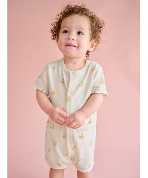 gelato pique☆ロンパース☆50-70☆新品① セール】【BABY】バナナ柄ロンパース（ロンパース）｜gelato