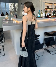 ANDRESD（アンドレスド）の「jacquard zipper dress ジャガードジッパードレス（ドレス）」