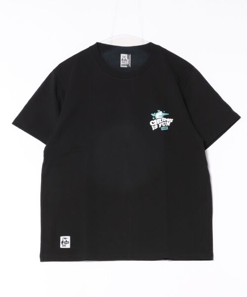 CHUMS（チャムス）の「CHUMS/チャムス 半袖Tシャツ バックプリント CH01-2522（Tシャツ/カットソー・メンズ・ホワイト/ブラック/ミント/パープル・M/L/XL）」の21枚目の写真