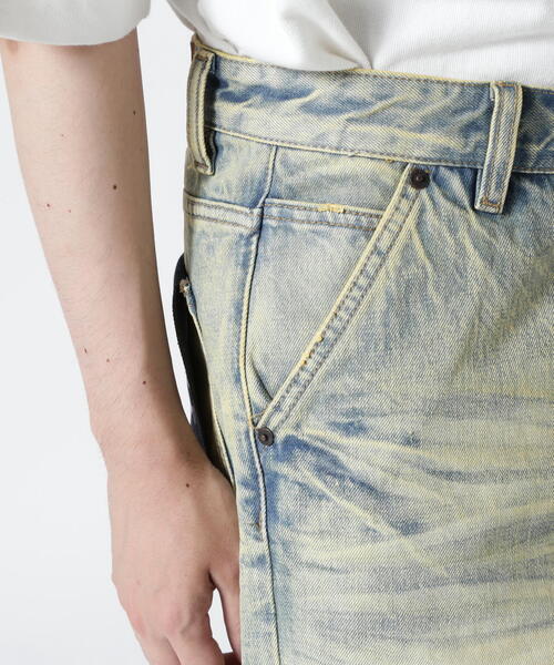 ROYAL FLASH（ロイヤルフラッシュ）の「Valabasas /バラバサス/Mr.Shorts/Denim（デニムパンツ・メンズ・その他35/ブラック・28/30/32）」の18枚目の写真