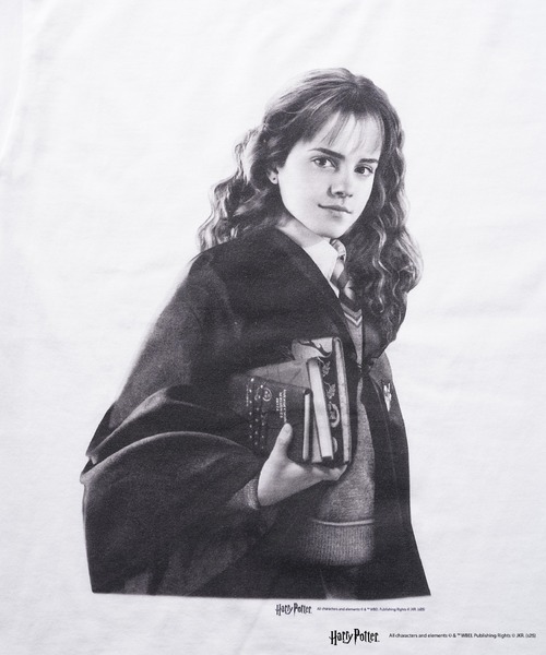 CULTURE SUPPLY（カルチャー サプライ）の「Harry Potter Tee / Hermione（Tシャツ/カットソー・メンズ・ホワイト/ブラック・MEDIUM/LARGE/X-LARGE/SHORT）」の6枚目の写真