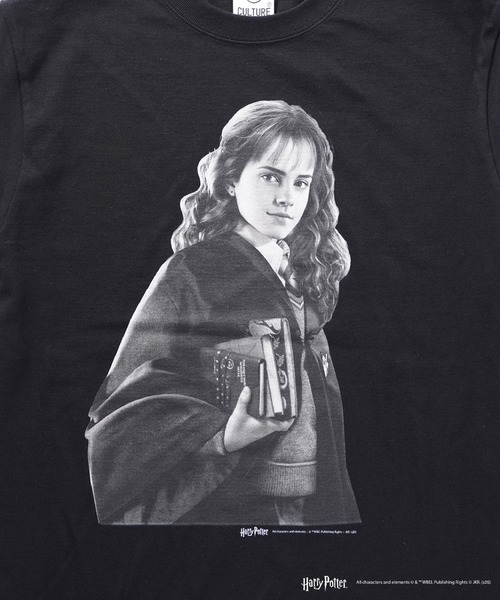 CULTURE SUPPLY（カルチャー サプライ）の「Harry Potter Tee / Hermione（Tシャツ/カットソー・メンズ・ホワイト/ブラック・MEDIUM/LARGE/X-LARGE/SHORT）」の10枚目の写真
