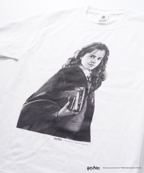 CULTURE SUPPLY（カルチャー サプライ）の「Harry Potter Tee / Hermione（Tシャツ/カットソー・メンズ・ホワイト/ブラック・MEDIUM/LARGE/X-LARGE/SHORT）」の5枚目の写真
