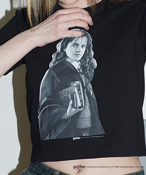 CULTURE SUPPLY（カルチャー サプライ）の「Harry Potter Tee / Hermione（Tシャツ/カットソー・メンズ・ホワイト/ブラック・MEDIUM/LARGE/X-LARGE/SHORT）」の11枚目の写真