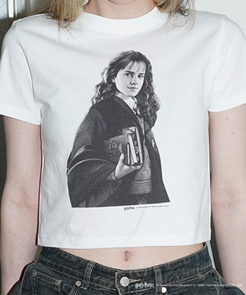 CULTURE SUPPLY（カルチャー サプライ）の「Harry Potter Tee / Hermione（Tシャツ/カットソー・メンズ・ホワイト/ブラック・MEDIUM/LARGE/X-LARGE/SHORT）」の15枚目の写真