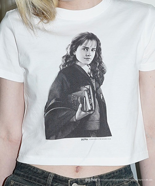 CULTURE SUPPLY（カルチャー サプライ）の「Harry Potter Tee / Hermione（Tシャツ/カットソー・メンズ・ホワイト/ブラック・MEDIUM/LARGE/X-LARGE/SHORT）」の16枚目の写真