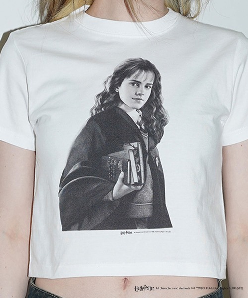 CULTURE SUPPLY（カルチャー サプライ）の「Harry Potter Tee / Hermione（Tシャツ/カットソー・メンズ・ホワイト/ブラック・MEDIUM/LARGE/X-LARGE/SHORT）」の20枚目の写真