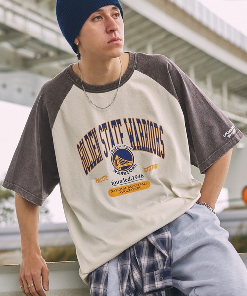 セール】NBA/エヌビーエー 別注 ロゴ刺繍/プリント ヴィンテージ