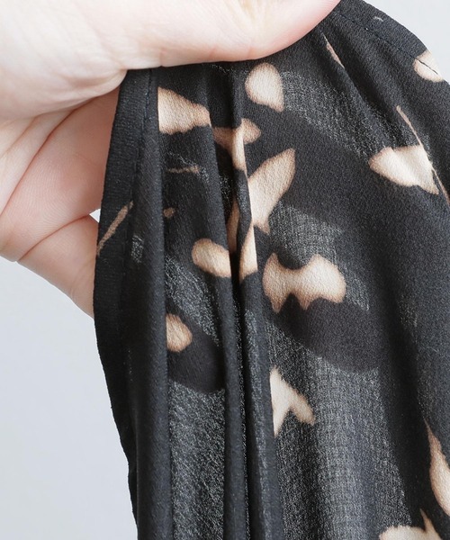 antiqua(アンティカ)の「レイヤードワンピース(シャツワンピース・レディース・ブラック・ONESIZE)」の17枚目の写真