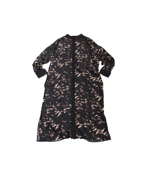 antiqua(アンティカ)の「レイヤードワンピース(シャツワンピース・レディース・ブラック・ONESIZE)」の12枚目の写真