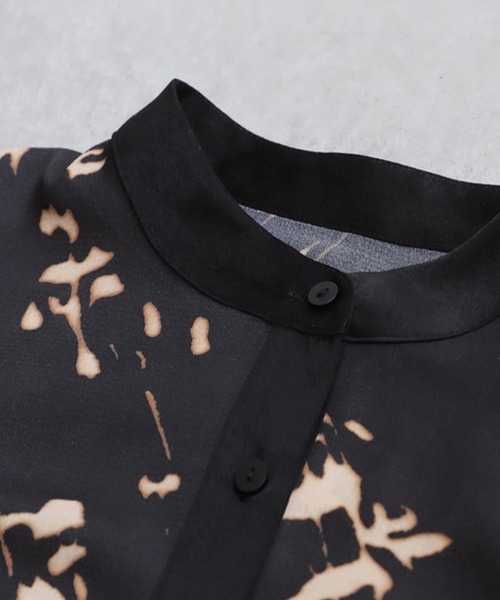 antiqua(アンティカ)の「レイヤードワンピース(シャツワンピース・レディース・ブラック・ONESIZE)」の13枚目の写真