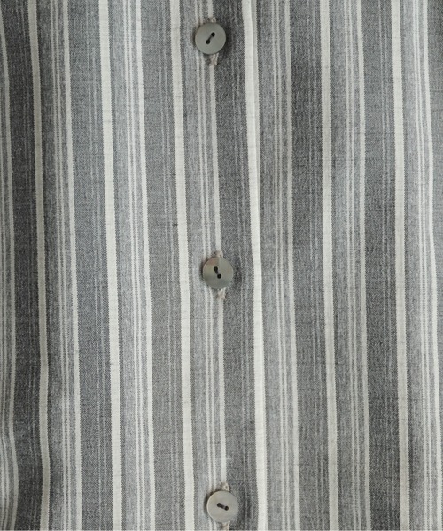 NOMBRE IMPAIR（ノンブルアンペール）の「ストライプローン　切替タックブラウス（シャツ/ブラウス・レディース・ブラウン/ブラック・FREE）」の18枚目の写真