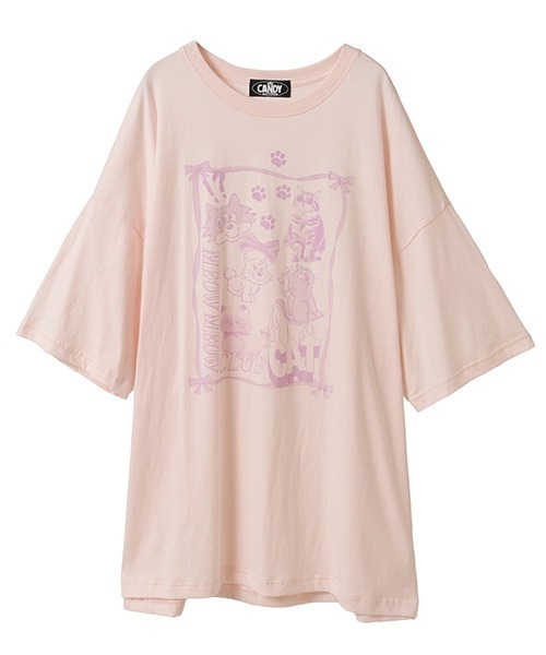 tシャツ MEOW MEOW CLUB BIG BIG Tシャツ レディース メンズ セール】MEOW MEOW CLUB BIG BIG Tシャツ（Tシャツ/カットソー