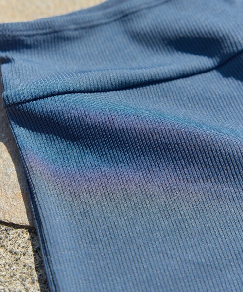 FREAK'S STORE（フリークスストア）の「限定展開　バック リボン タンクトップ セット 水着（トップス・パンツ）（水着・レディース・ブラック/ネイビー/ブラウン/ナチュラル/ブルー・ﾌﾘ-）」の9枚目の写真