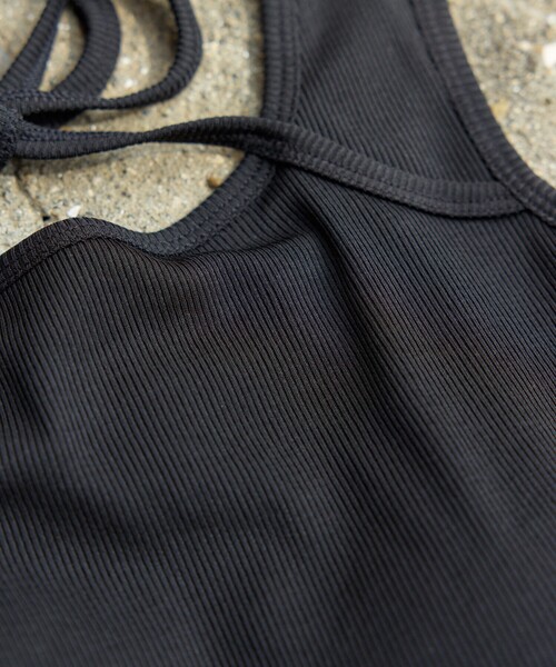 FREAK'S STORE（フリークスストア）の「限定展開　バック リボン タンクトップ セット 水着（トップス・パンツ）（水着・レディース・ブラック/ネイビー/ブラウン/ナチュラル/ブルー・ﾌﾘ-）」の21枚目の写真