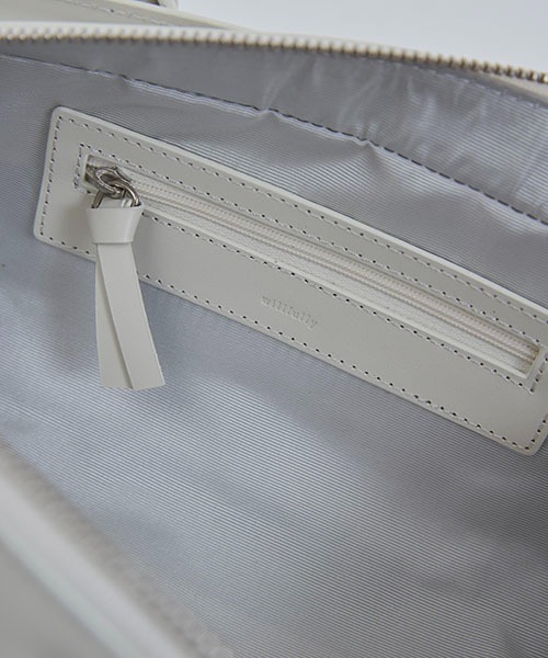 WILLFULLY（ウィルフリー）の「cylinder real leather mulch bag（ハンドバッグ・レディース・ブラック/ストーン/タン・FREE）」の18枚目の写真