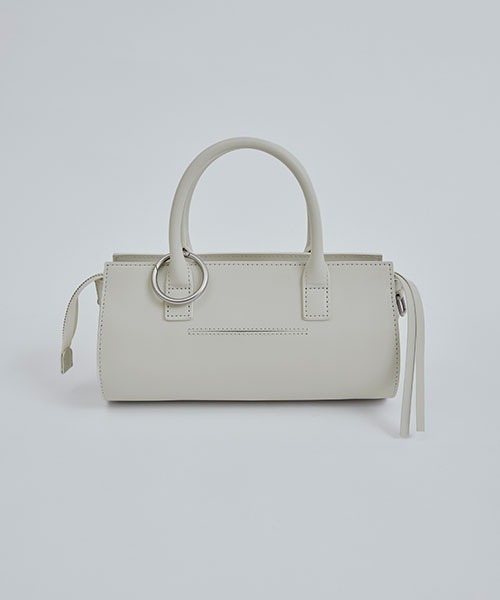 WILLFULLY（ウィルフリー）の「cylinder real leather mulch bag（ハンドバッグ・レディース・ブラック/ストーン/タン・FREE）」の8枚目の写真