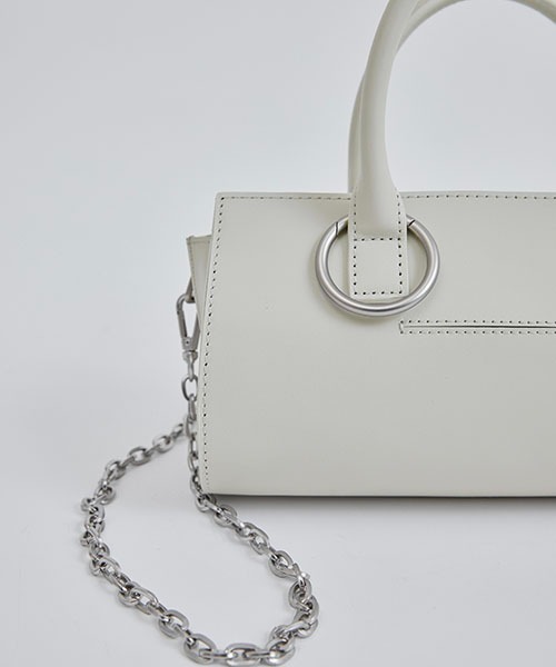 WILLFULLY（ウィルフリー）の「cylinder real leather mulch bag（ハンドバッグ・レディース・ブラック/ストーン/タン・FREE）」の12枚目の写真