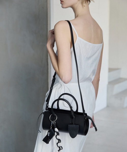 セール】cylinder real leather mulch bag（ハンドバッグ）｜WILLFULLY