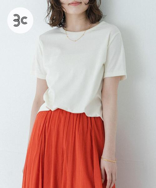 ADORE✨新品未使用オーガニックコットンカットソー リボーンコットンカットソー（5314260028） | ADORE (Women