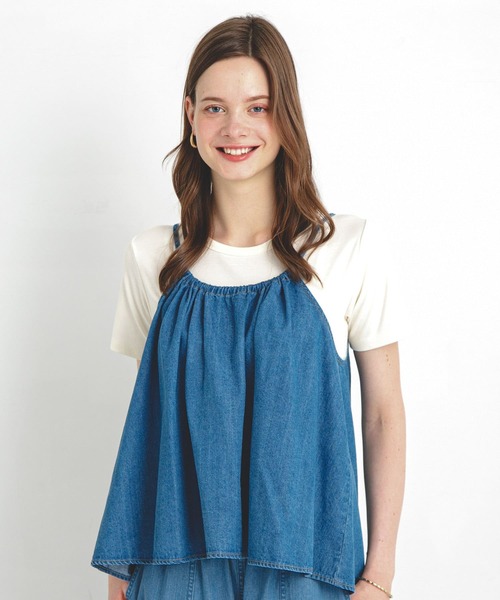 URBAN RESEARCH Sonny Label(アーバンリサーチサニーレーベル)の「オーガニックコットンコンパクトスムースTシャツ(Tシャツ/カットソー・レディース・ミント/イエロー/ブラウン/オフホワイト・FREE)」の16枚目の写真