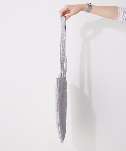 BIRTHDAY BAR（バースデイバー）の「ラメフラットトートバッグ（トートバッグ・レディース・シルバー/サックスブルー/ブラック/シルバー系その他・0）」の18枚目の写真