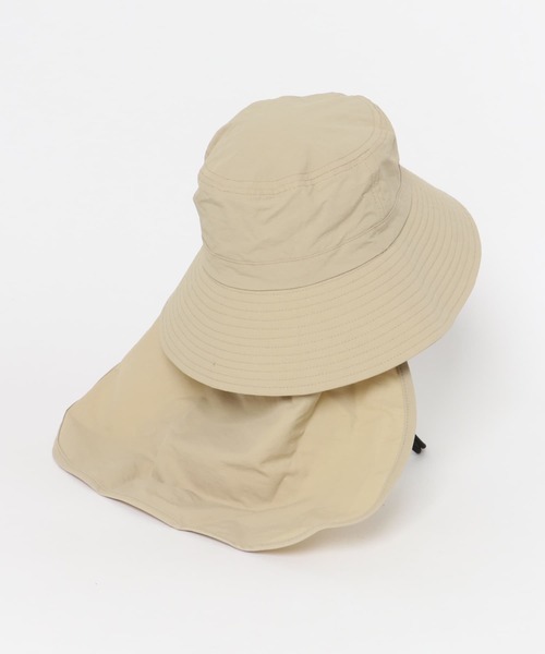 SMELLY（スメリー）の「『撥水/UVカット』サンシェードバケットハット（ハット・レディース・チャコールグレー/ベージュ・-）」の17枚目の写真