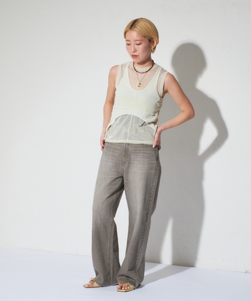 LE TALON（ルタロン）の「GRISE3cmレザーWナローリボンサンダル（サンダル・レディース・ホワイト/ブラック/ベージュ・SMALL/MEDIUM/X-LARGE/LARGE）」の7枚目の写真