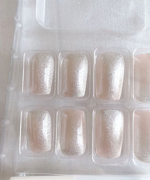 shoppinggo（ショッピングゴー）の「ネイルチップ ショート ネイルアート（ネイルシール/ネイルチップ・レディース・ベージュ系その他・FREE）」の5枚目の写真