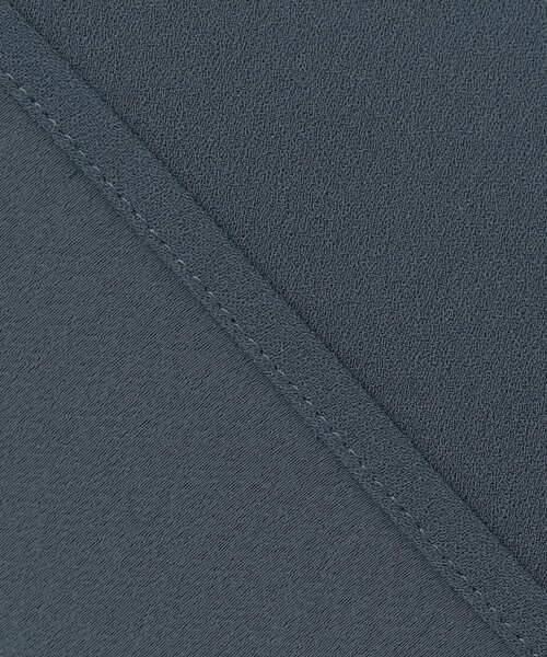 23区 【接触冷感】ストレッチジョーゼット バンドカラー カットソー 38 今期 23区 tシャツ 「吸水速乾/UVカット/接触冷感」ストレッチジョー