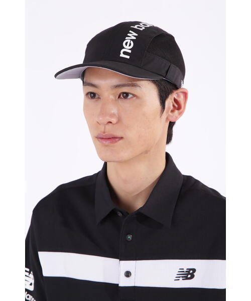 New Balance Golf(ニューバランスゴルフ)の「【new balance golf】ジェットキャップ (UNISEX)(キャップ・レディース・ホワイト/ベージュ系その他2/ブラック・FREE)」の1枚目の写真