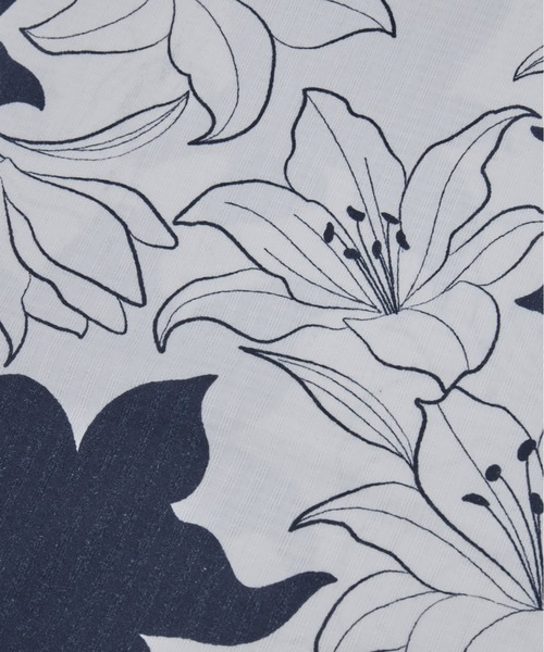 Olu.（オルドット）の「オリジナル柄浴衣＆帯セット（浴衣・レディース・ネイビー/ホワイト/ホワイト系その他/ネイビー系・FREE）」の18枚目の写真