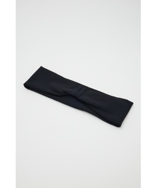 MOUSSY（マウジー）の「MSY ヘアバンド（ヘアバンド・レディース・ネイビー/ブラック・FREE）」の5枚目の写真