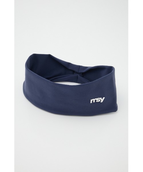 MOUSSY（マウジー）の「MSY ヘアバンド（ヘアバンド・レディース・ネイビー/ブラック・FREE）」の11枚目の写真