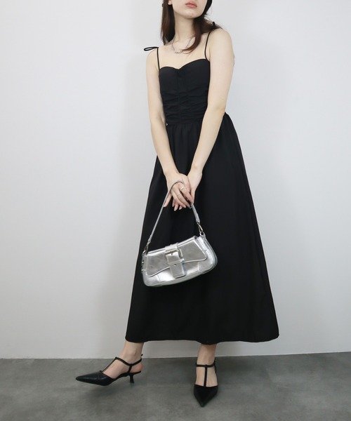 セール】【ZOZO限定】カップ付きビスチェキャミワンピース／bustier