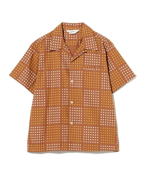 STAR OF HOLLYWOOD(スターオブハリウッド)の「STAR OF HOLLYWOOD / TYPEWRITER COTTON OPEN SHIRT “POLKA DOT”(シャツ/ブラウス・レディース・ブラウン・SMALL)」の2枚目の写真