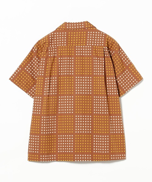 STAR OF HOLLYWOOD(スターオブハリウッド)の「STAR OF HOLLYWOOD / TYPEWRITER COTTON OPEN SHIRT “POLKA DOT”(シャツ/ブラウス・レディース・ブラウン・SMALL)」の4枚目の写真