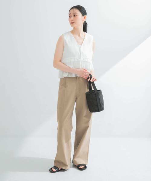 セール】ノースリーブフリルブラウス（シャツ/ブラウス）｜URBAN