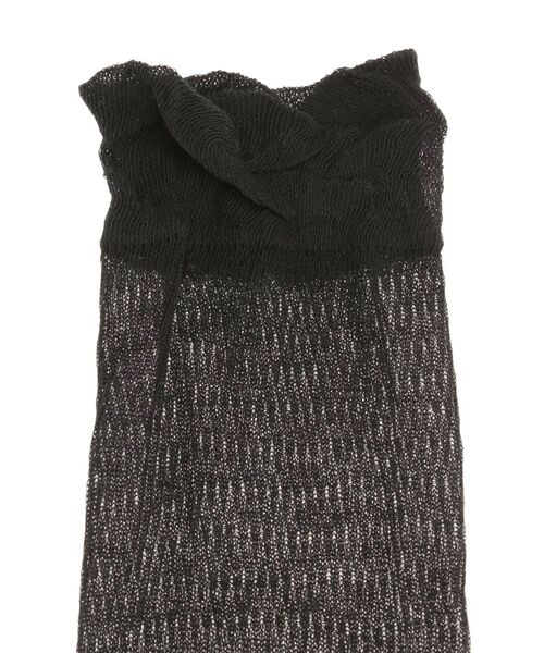 jouetie(ジュエティ)の「オープントゥソックス(ソックス/靴下・レディース・オフホワイト/ブラック・FREE)」の6枚目の写真