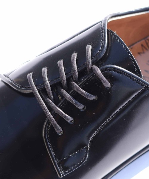 MANEBU(マネブ)の「MANEBU/マネブ HIHIN FACE SKIN レースアップレザーシューズ(ドレスシューズ・メンズ・ブラック・40)」の12枚目の写真