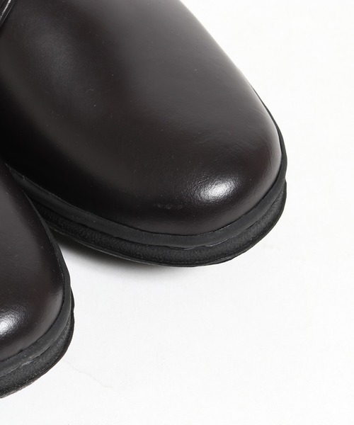 MANEBU(マネブ)の「MANEBU/マネブ HIHIN FACE SKIN レースアップレザーシューズ(ドレスシューズ・メンズ・ブラック・40)」の8枚目の写真