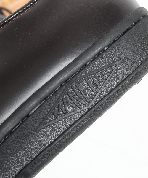 MANEBU(マネブ)の「MANEBU/マネブ HIHIN FACE SKIN レースアップレザーシューズ(ドレスシューズ・メンズ・ブラック・40)」の7枚目の写真